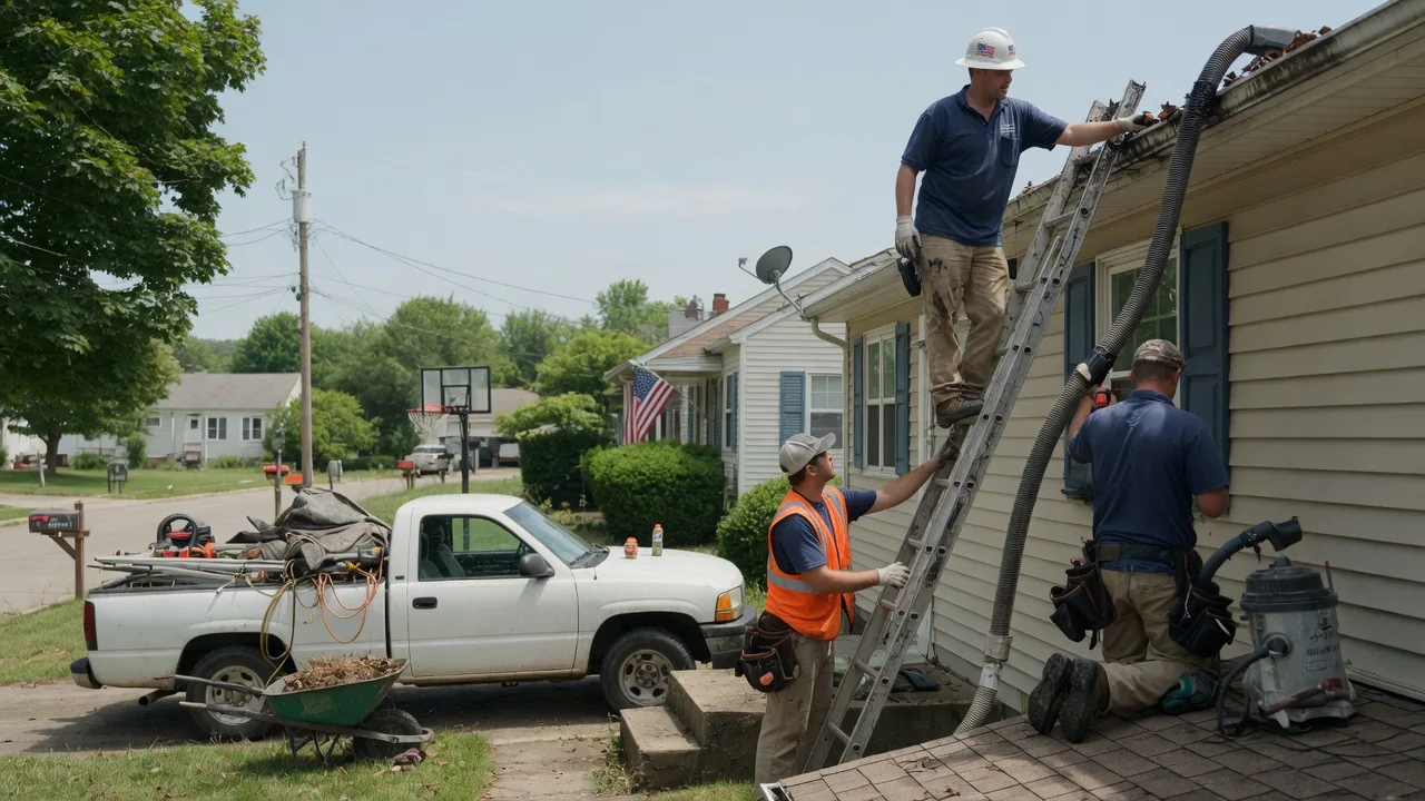 Gutter Installation in Merrillville, IN near me